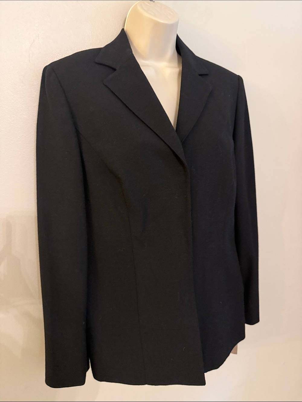 Jones New York Black Tailored Women's Blazer 100% Wool